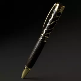 Handmade "Morwood" handle made of stained oak